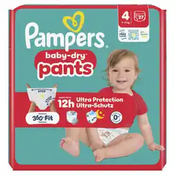 Dekamarkt Pampers Baby-dry pants maat 4 aanbieding