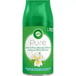 Dekamarkt Airwick Freshmatic navulling witte bloemen aanbieding