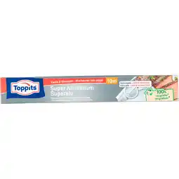 Dekamarkt Toppits Aluminiumfolie 10m aanbieding