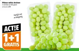 Poiesz Pitloze witte druiven aanbieding
