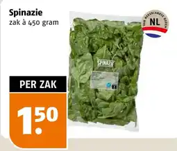 Poiesz Spinazie aanbieding