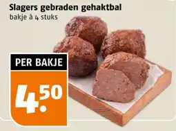 Poiesz Slagers gebraden gehaktbal aanbieding