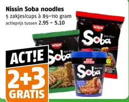 Poiesz Nissin Soba noodles aanbieding