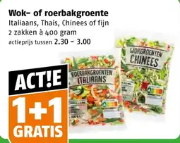 Poiesz Wok- of roerbakgroente aanbieding