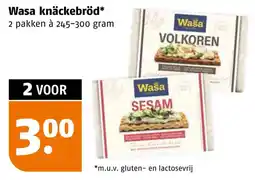 Poiesz Wasa knäckebröd aanbieding