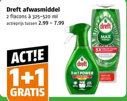 Poiesz Dreft afwasmiddel aanbieding