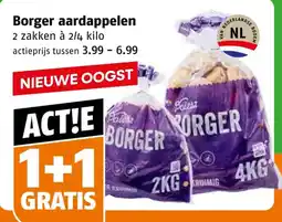 Poiesz Borger aardappelen aanbieding