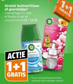 Poiesz Airwick luchtverfrisser of geurstokjes aanbieding