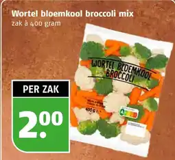 Poiesz Wortel bloemkool broccoli mix aanbieding