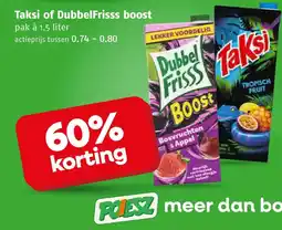 Poiesz Taksi of DubbelFrisss boost aanbieding