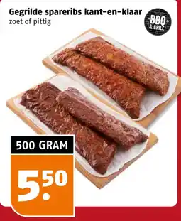 Poiesz Gegrilde spareribs kant-en-klaar aanbieding