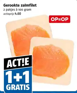 Poiesz Gerookte zalmfilet aanbieding
