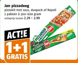 Poiesz Jan pizzadeeg aanbieding
