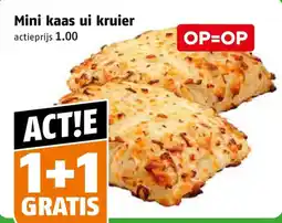 Poiesz Mini kaas ui kruier aanbieding
