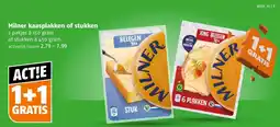 Poiesz Milner kaasplakken of stukken aanbieding