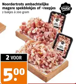 Poiesz Noordertrots ambachtelijke magere spek aanbieding