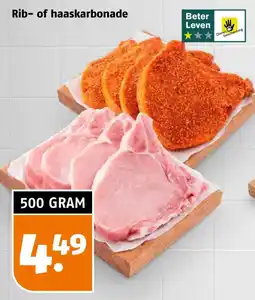 Poiesz Rib- of haaskarbonade aanbieding