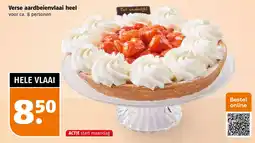 Poiesz Verse aardbeienvlaai heel aanbieding