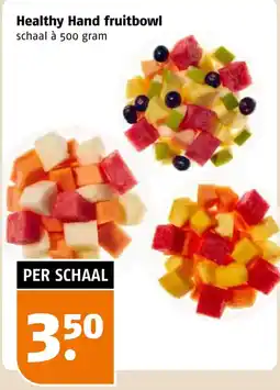Poiesz Healthy Hand fruitbowl aanbieding