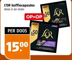Poiesz L'OR koffiecapsules aanbieding