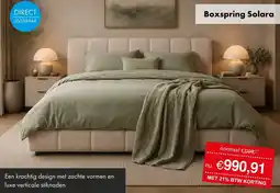 Woonsquare Boxspring Solara aanbieding