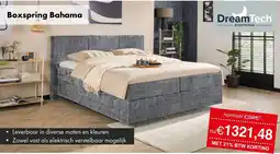Woonsquare DreamTech Boxspring Bahama aanbieding