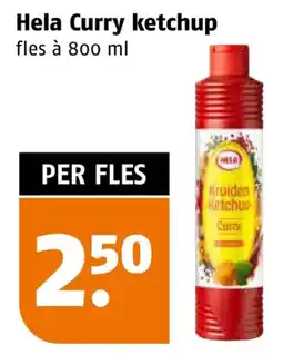 Poiesz Hela Curry ketchup aanbieding