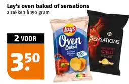 Poiesz Lay's oven baked of sensations aanbieding