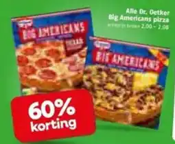 Poiesz Dr. Oetker Big Americans pizza aanbieding