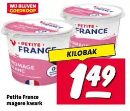 Nettorama Petite France magere kwark aanbieding