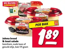Nettorama Johma brood & toast salade aanbieding