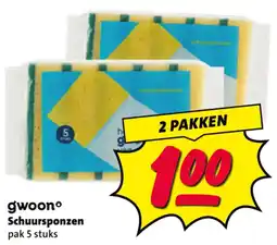 Nettorama Schuursponzen aanbieding