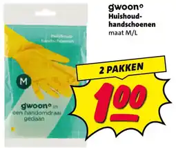 Nettorama Huishoud-handschoenen aanbieding