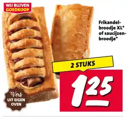 Nettorama Frikandelbroodje XL of saucijzenbroodje aanbieding