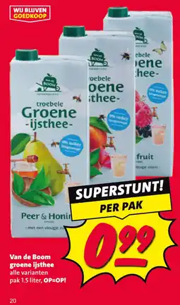 Nettorama Groene ijshee aanbieding
