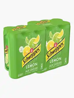 Flink Schweppes Lemon 6-pack 33cl 2x aanbieding