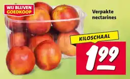 Nettorama Verpakte nectarines aanbieding