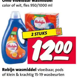 Nettorama Robijn wasmiddel vloeibaar aanbieding