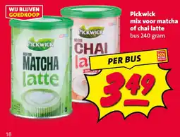 Nettorama Matcha latte aanbieding