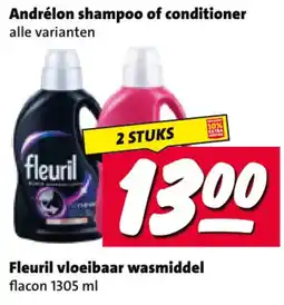 Nettorama Fleuril vloeibaar wasmiddel aanbieding