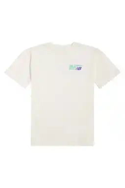 Wehkamp New Balance T-shirt beige aanbieding
