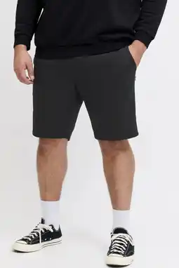 Wehkamp JACK & JONES PLUS SIZE JPSTGORDON regularwaist sweatshort donkerblauw aanbieding
