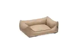 Wehkamp Beeztees orthopedische lederlook hondenmand Lua beige (70x50 cm) aanbieding