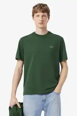 Wehkamp Lacoste T-shirt donkergroen aanbieding