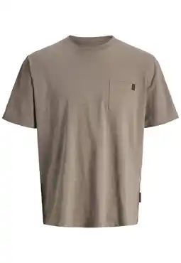 Wehkamp JACK & JONES ESSENTIALS relaxed T-shirt bruin aanbieding