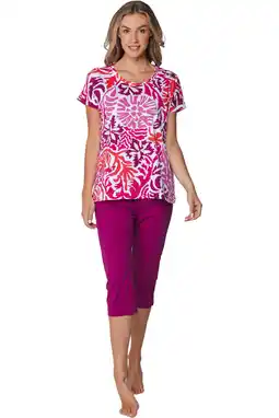 Wehkamp Pastunette pyjama fuchsia aanbieding