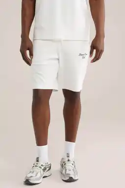 Wehkamp WE Fashion sweatshort ecru aanbieding