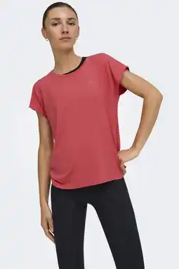 Wehkamp ONLY PLAY sportshirt ONPAUBREE koraal aanbieding