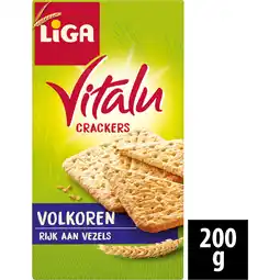 Jumbo Liga Vitalu Volkoren doos 200 g aanbieding