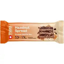 Jumbo Maxi Nutrition Proteine Wafelreep met Hazelnootvulling 40g aanbieding